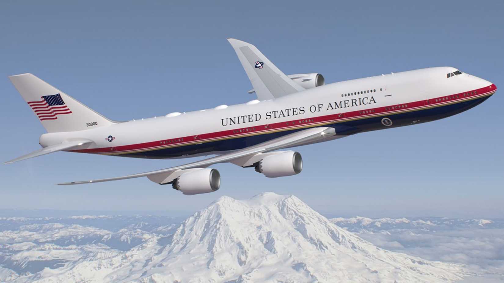 Boeing VC-25B Rendering