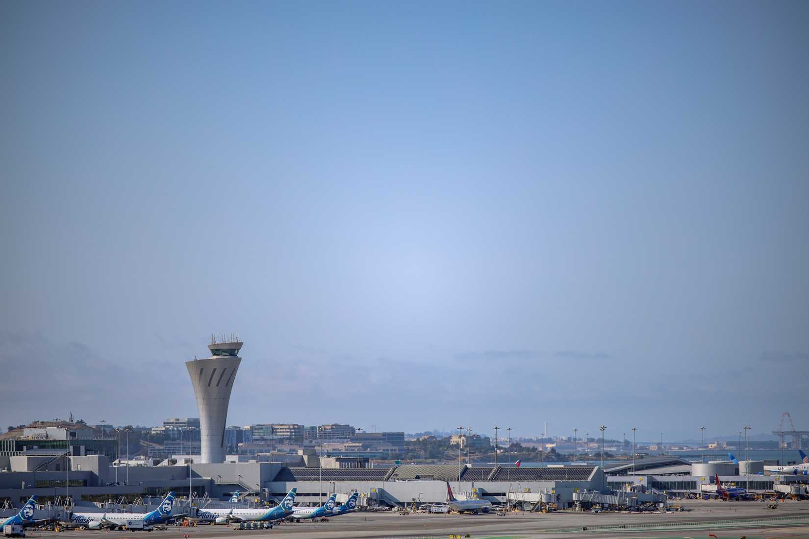 Air traffic control tower San Francisco