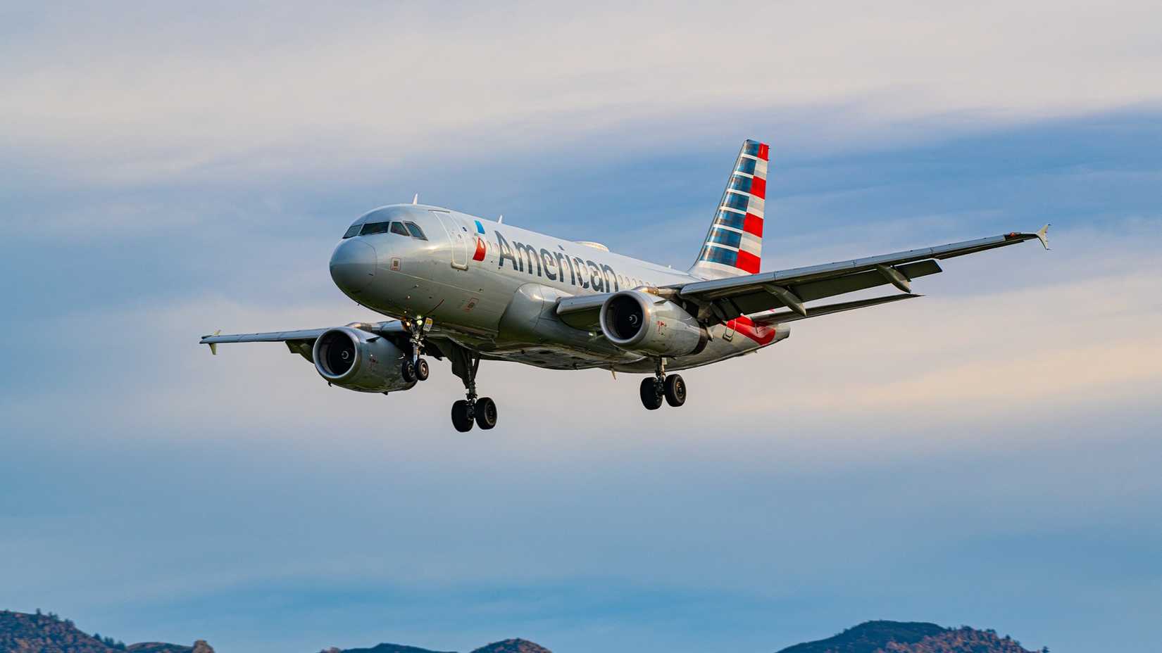 American Airlines A319 Santa Barbara