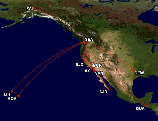 AS 737 MAX 8 flights in May