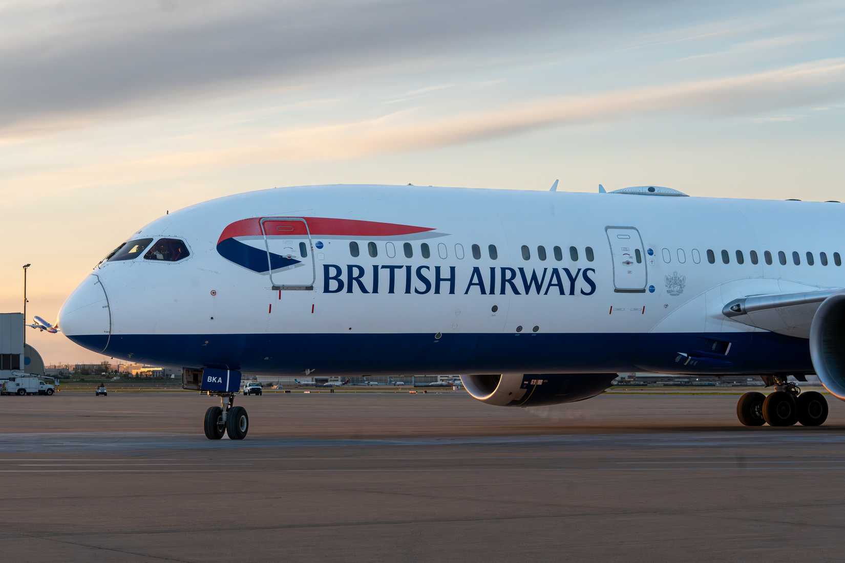 British Airways 787 Taxiing