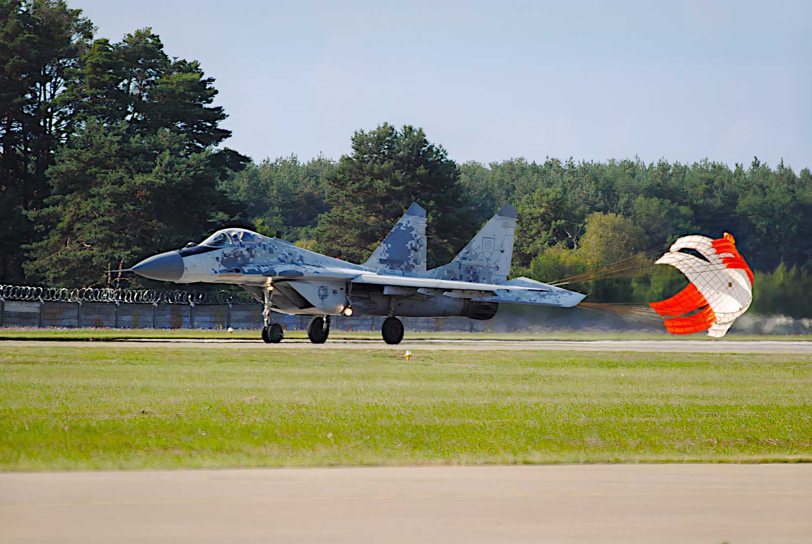 The last Slovak Air Force MiG-29AS at SIAF 2022 Airshow