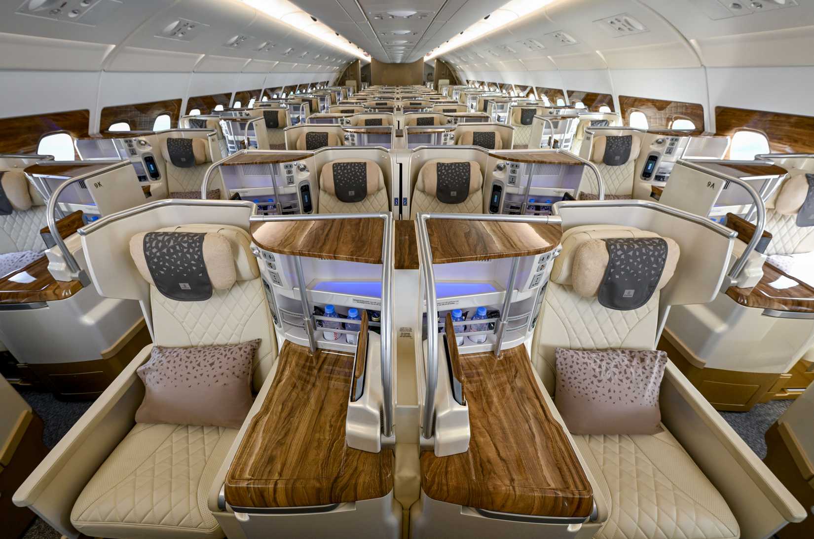 EK High Density A380 Business Class Emirates