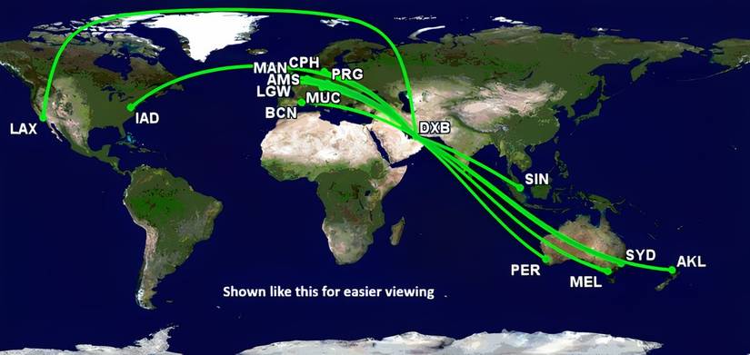 Notam Example Emirates Suspends Airbus A380 Flights On These 2 Major Routes [Full ...