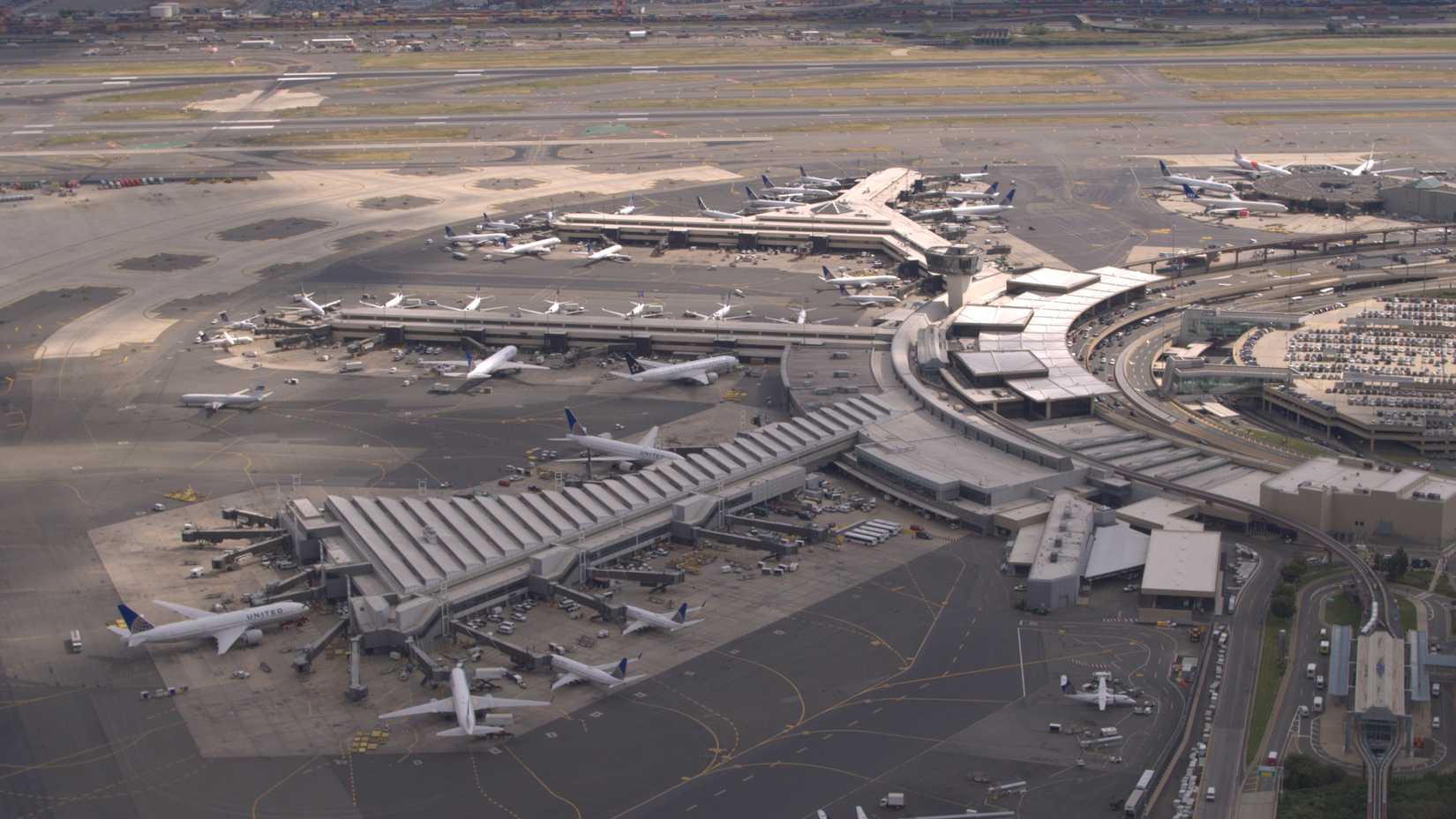 EWR Airport view from above