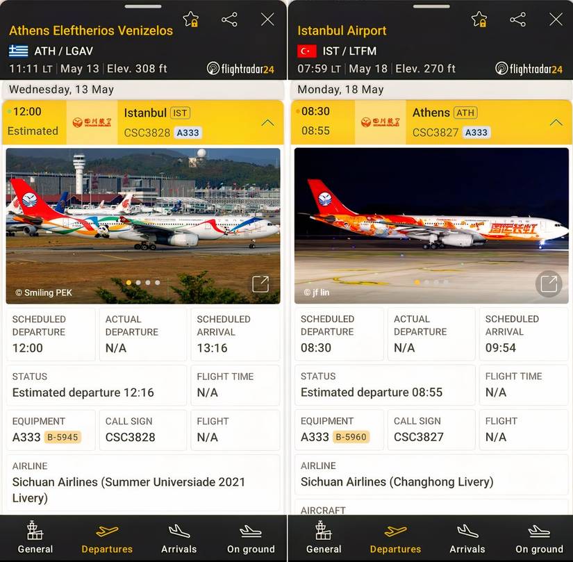 FR24 screenshot