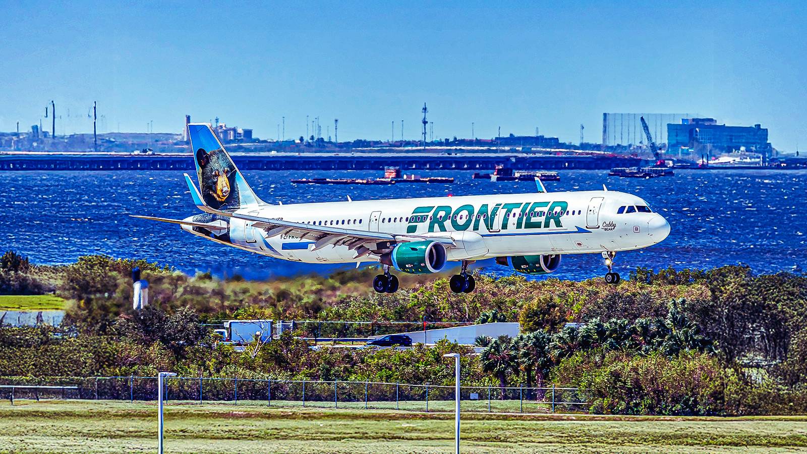 Airbus A321 авіакомпанії Frontier Airlines
