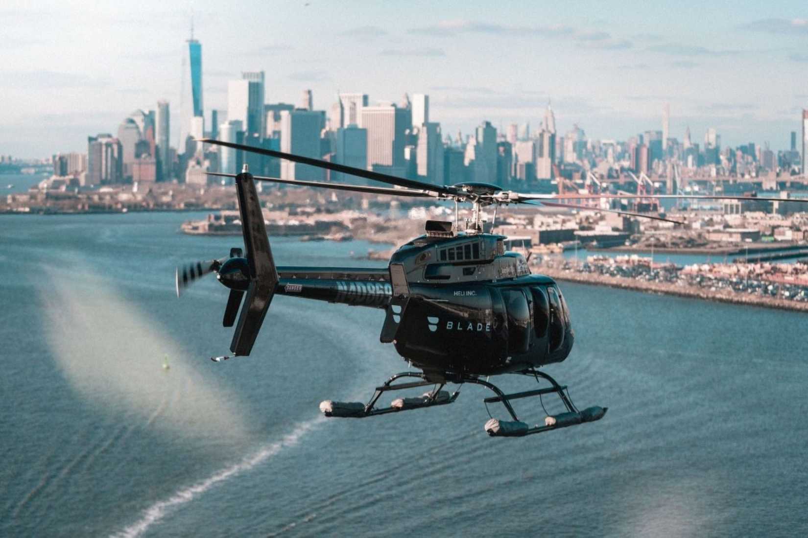 BLADE Helicopter In Flight