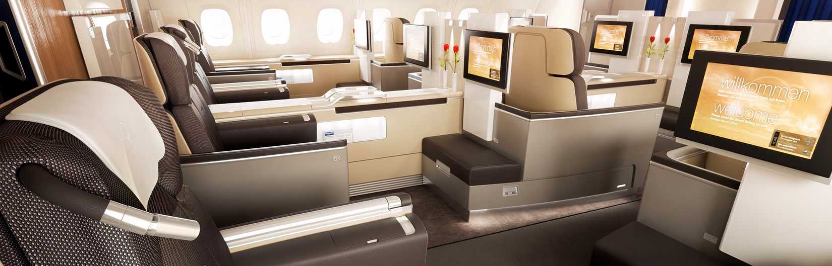 First class on Lufthansa A380-800