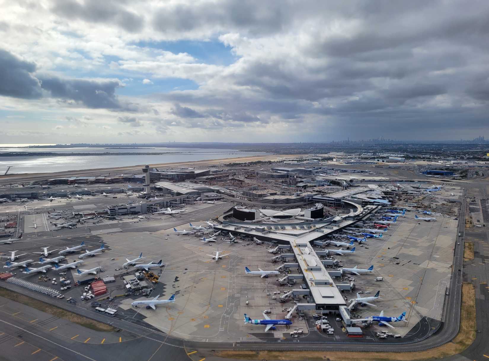 JFK Airport View From Above