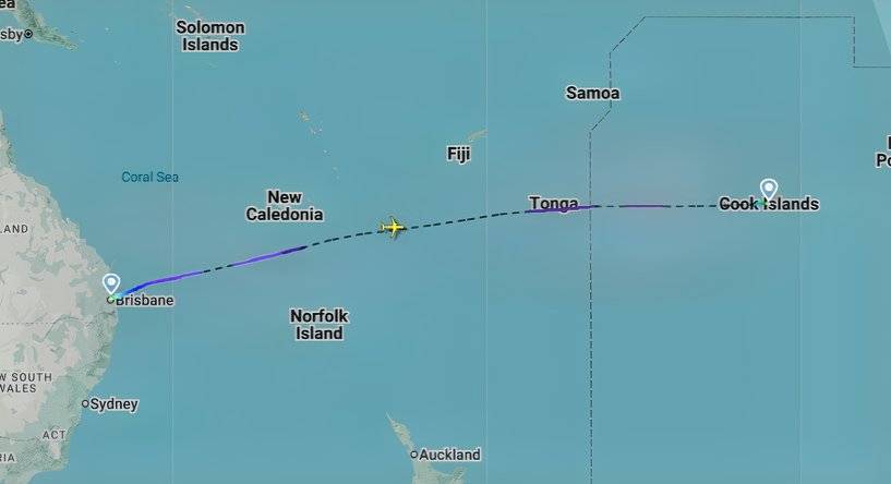 JQ BNE-RAR first flight