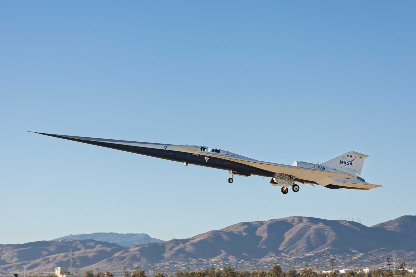 Lockheed Martin X-59 First Flight.