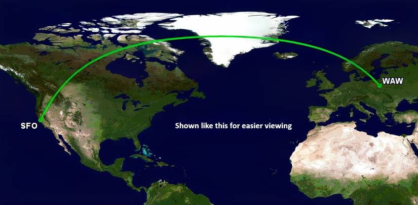 LOT Polish to SFO
