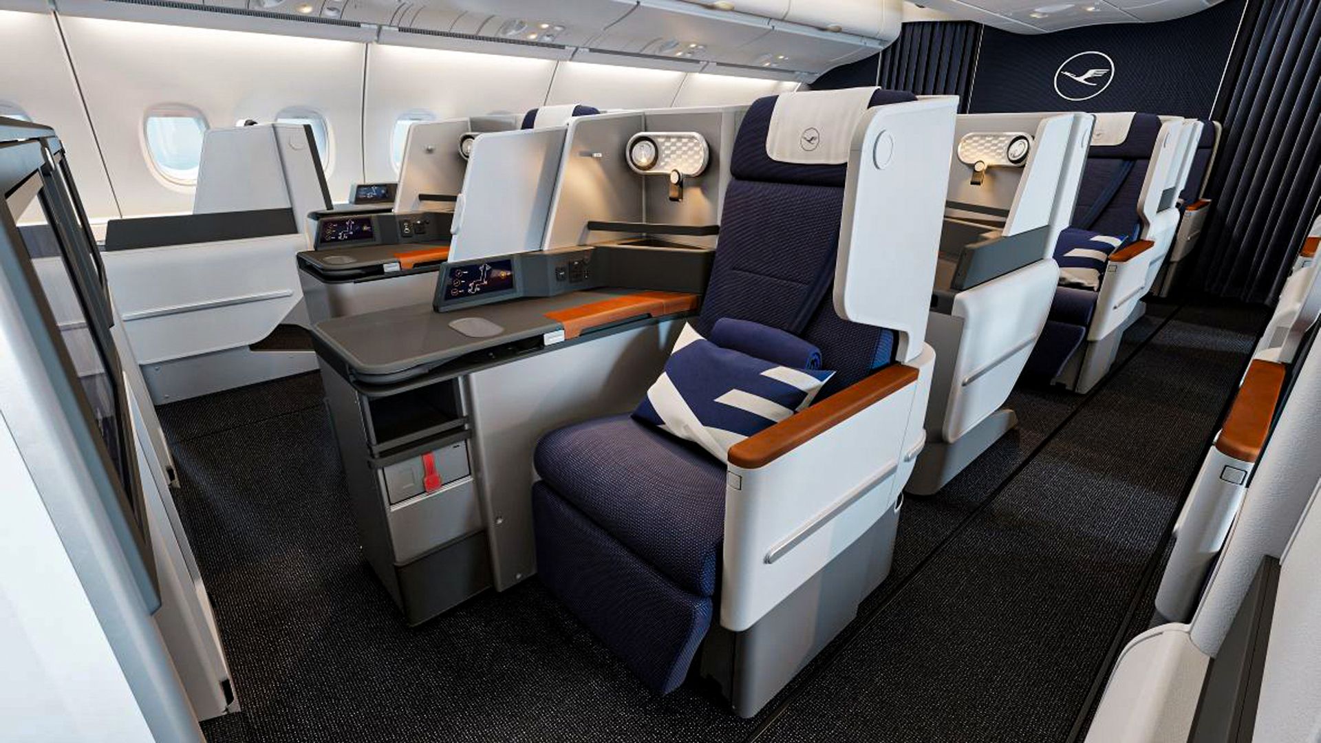 Lufthansa'nın Airbus A380 İş Sınıfı Kabininde Önemli Yenilikler