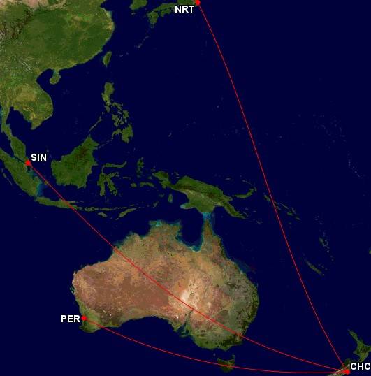 New Air NZ CHC longhaul routes