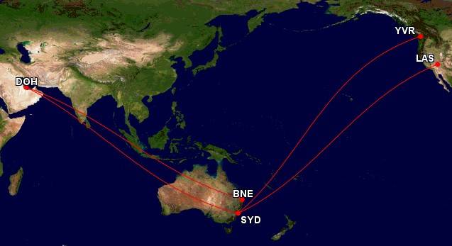 notable longhaul Australia