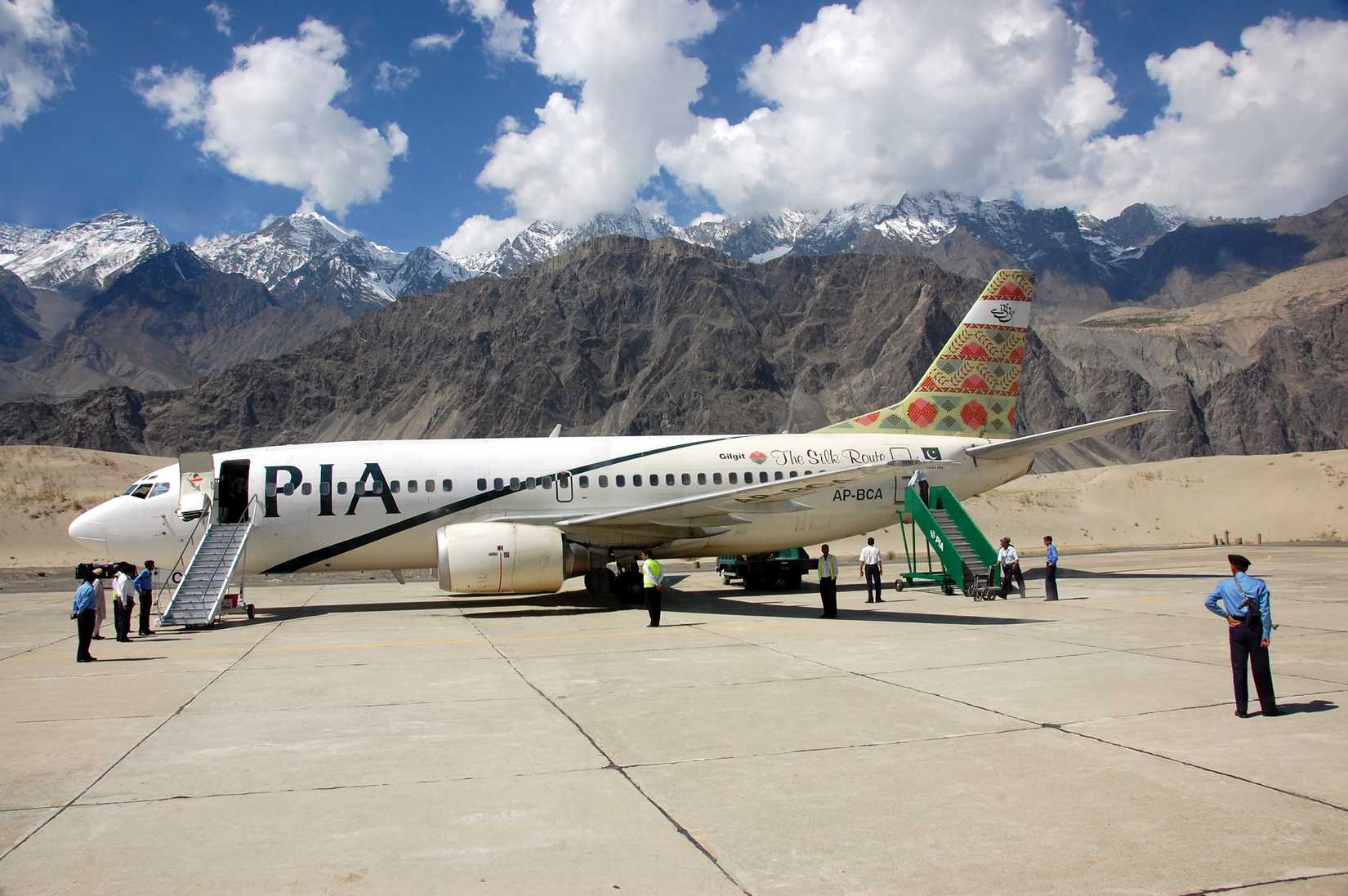 PIA 737 Skardu
