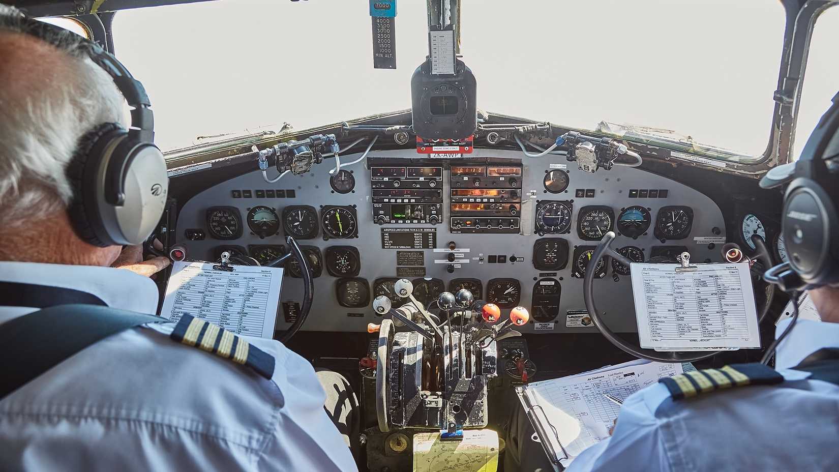 Pilots in cockpit (1)