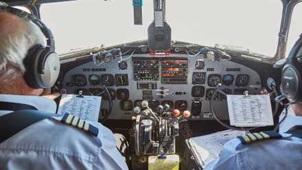 Pilots in cockpit (1)