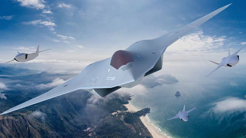 Pratt & Whitney NGAD render.