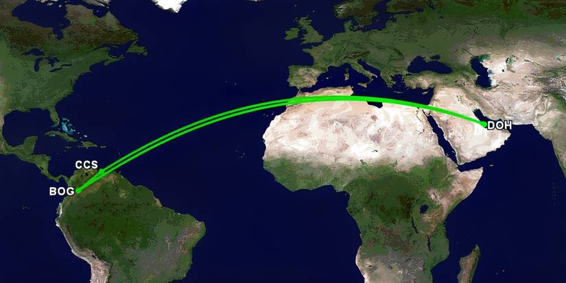 Qatar Airways to BOG and CCS