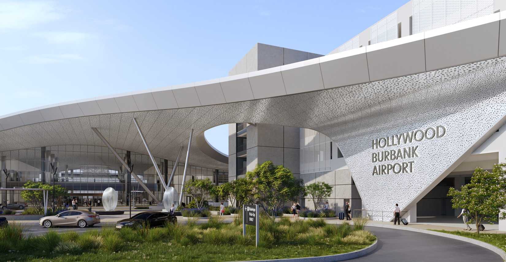 Rendering of Hollywood Burbank Replacement  Passenger Terminal.