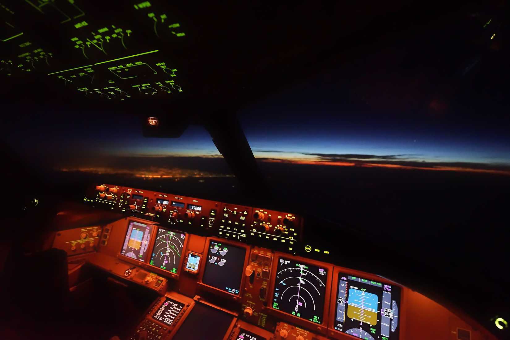 Boeing 777 Flight Deck