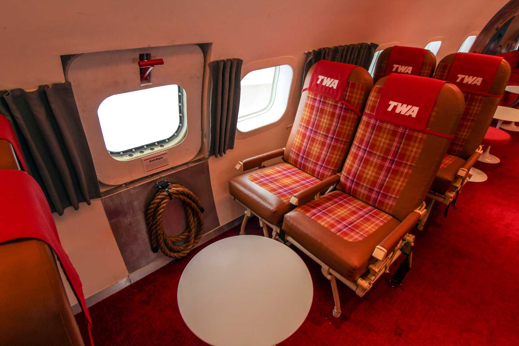 TWA Constellation Interior
