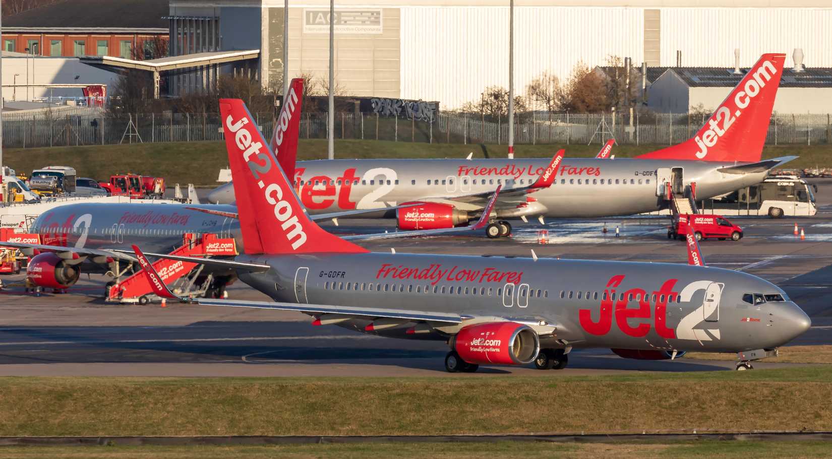 Jet2 737-800s at BHX
