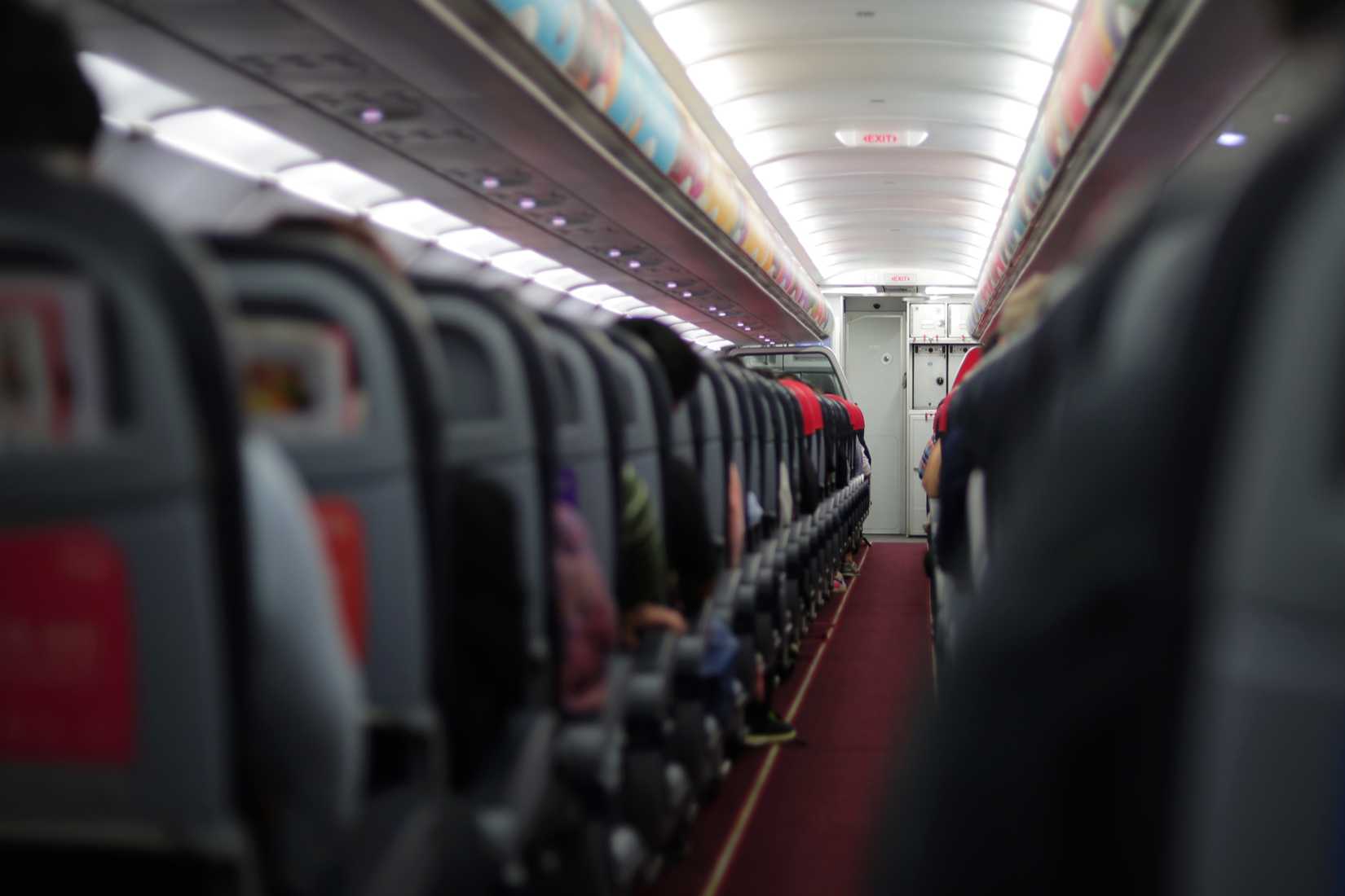Aircraft Cabin View