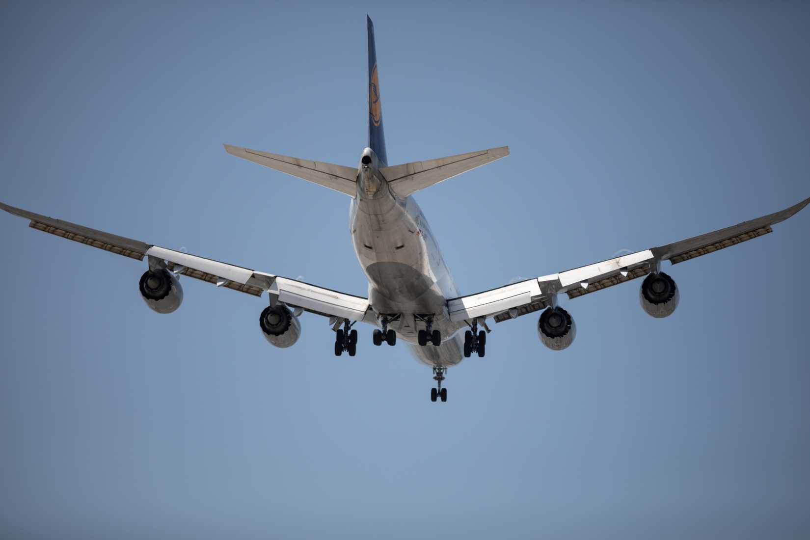 Lufthansa Boeing 747-8 On Approach