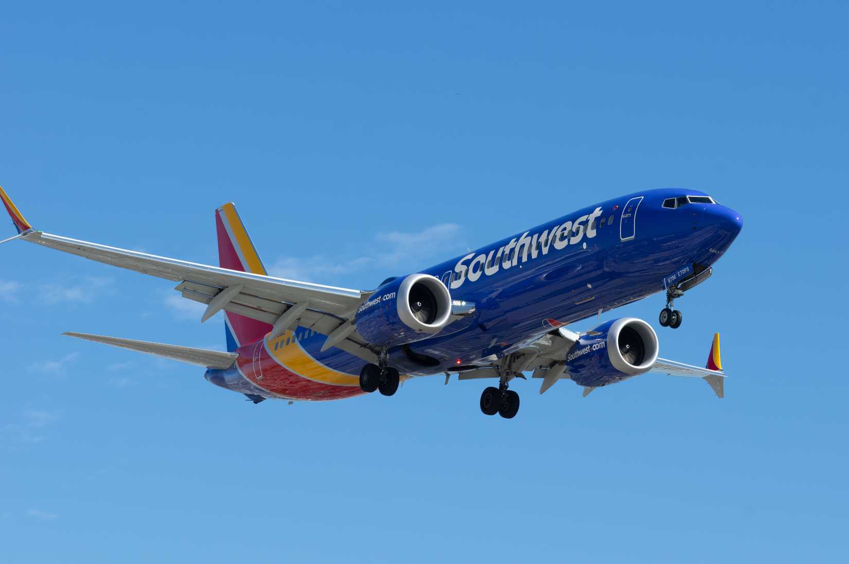 Southwest 737 MAX Inflight