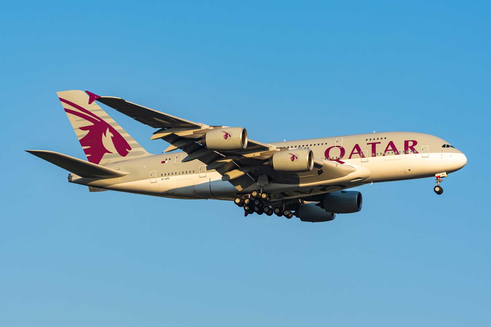 Qatar A380 Inflight