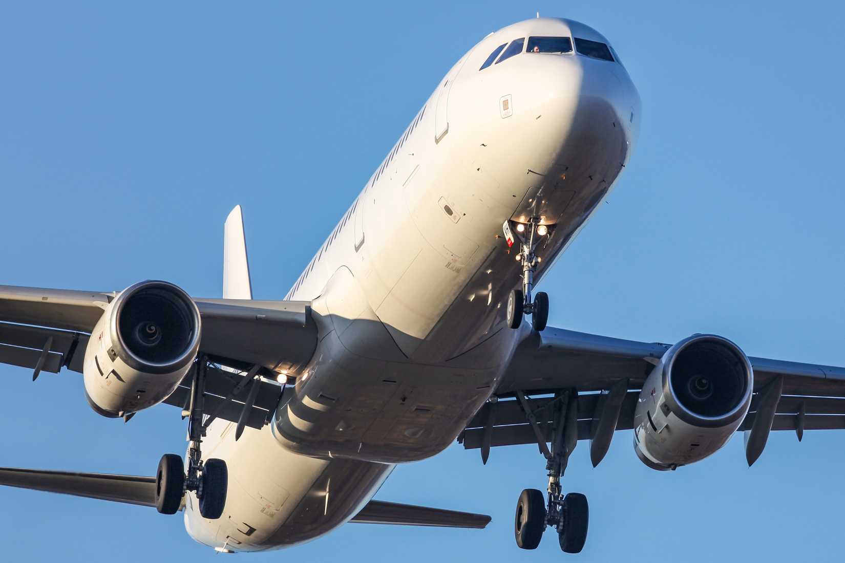 Airbus A321neo in flight