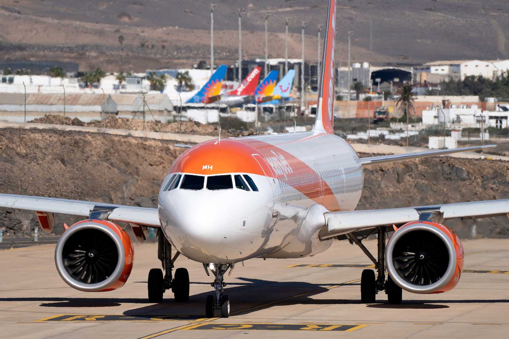 Easyjet A320 Lanzarote Airport