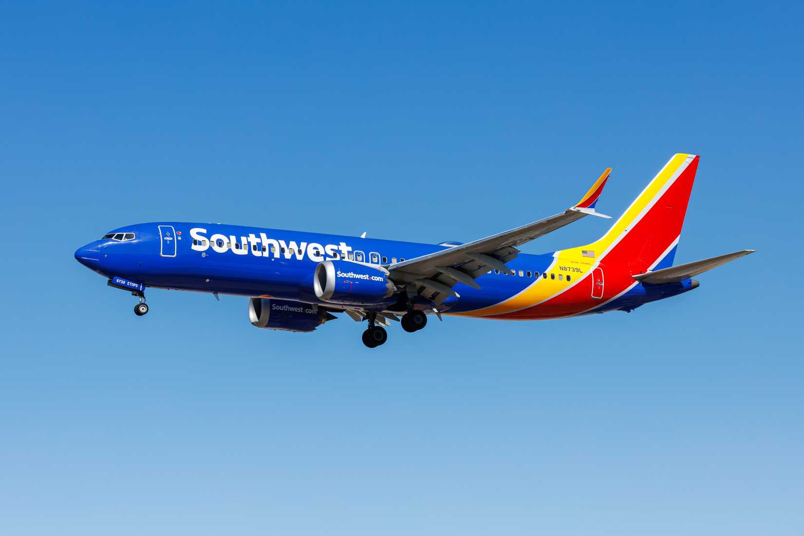 Southwest 737 Inflight