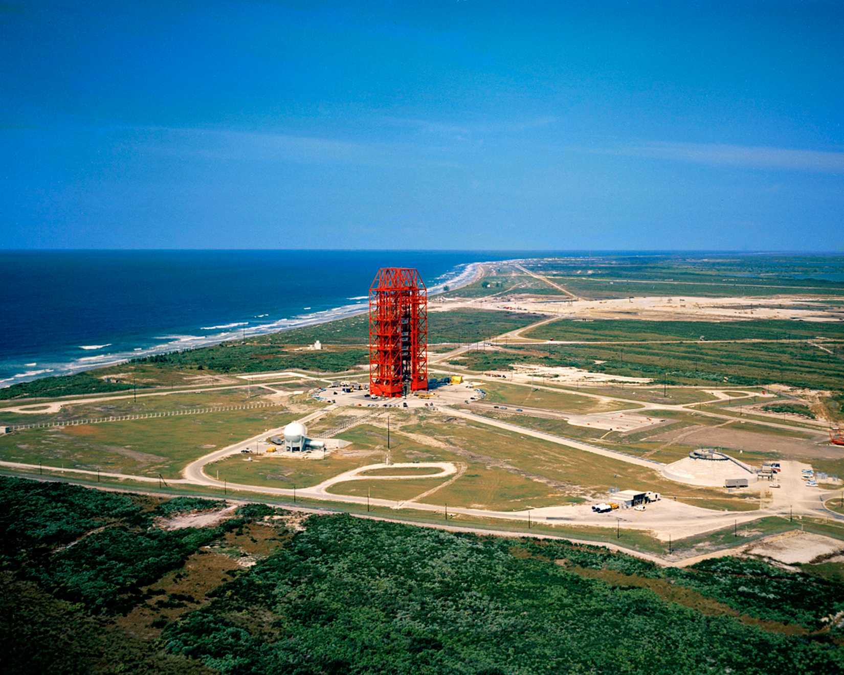 Rocket Launch Pad In Florida