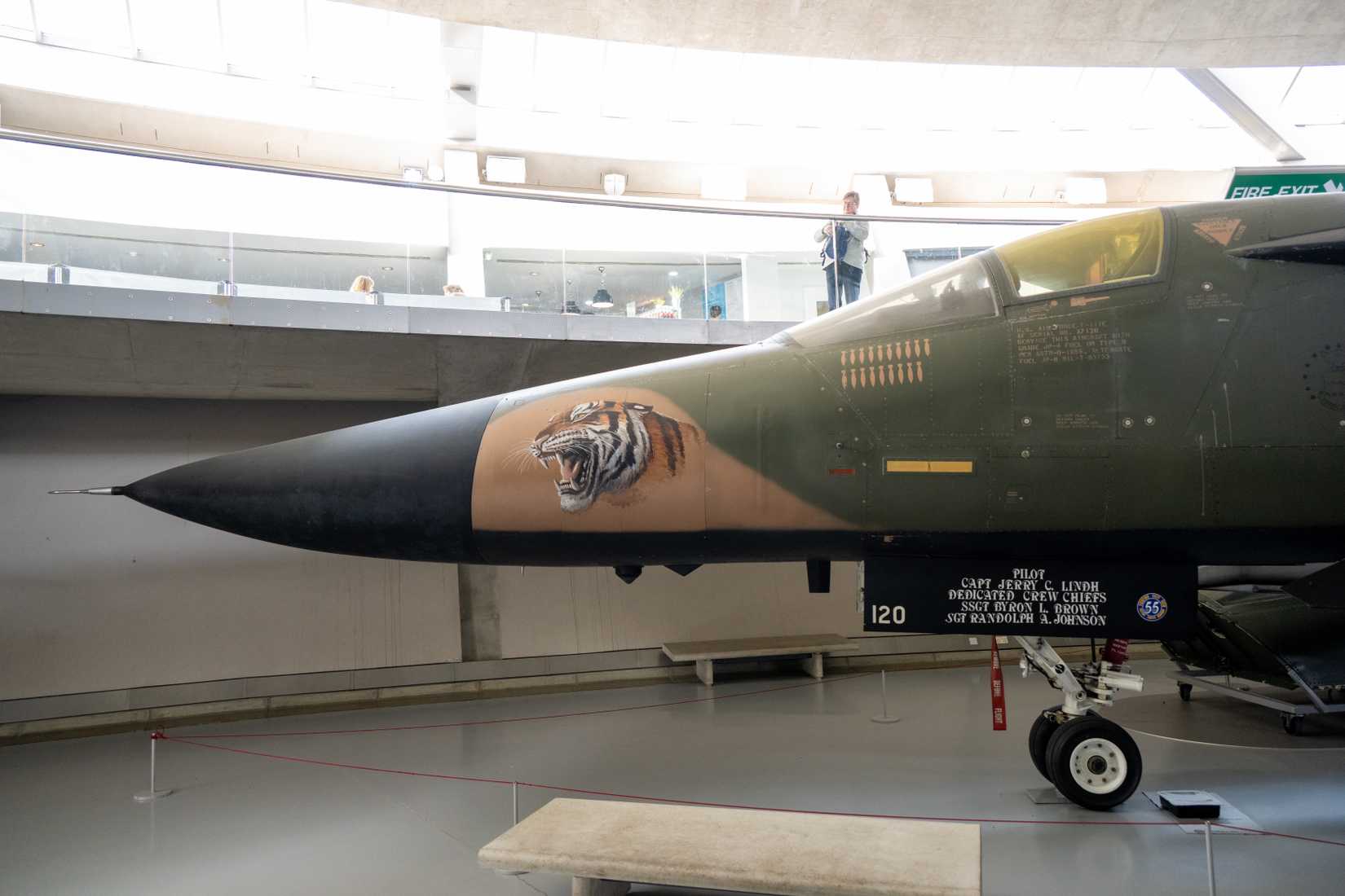 F-111 with mission markings