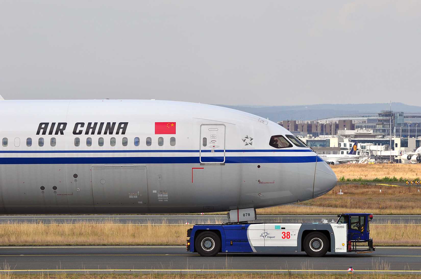 Air China 787 Nose