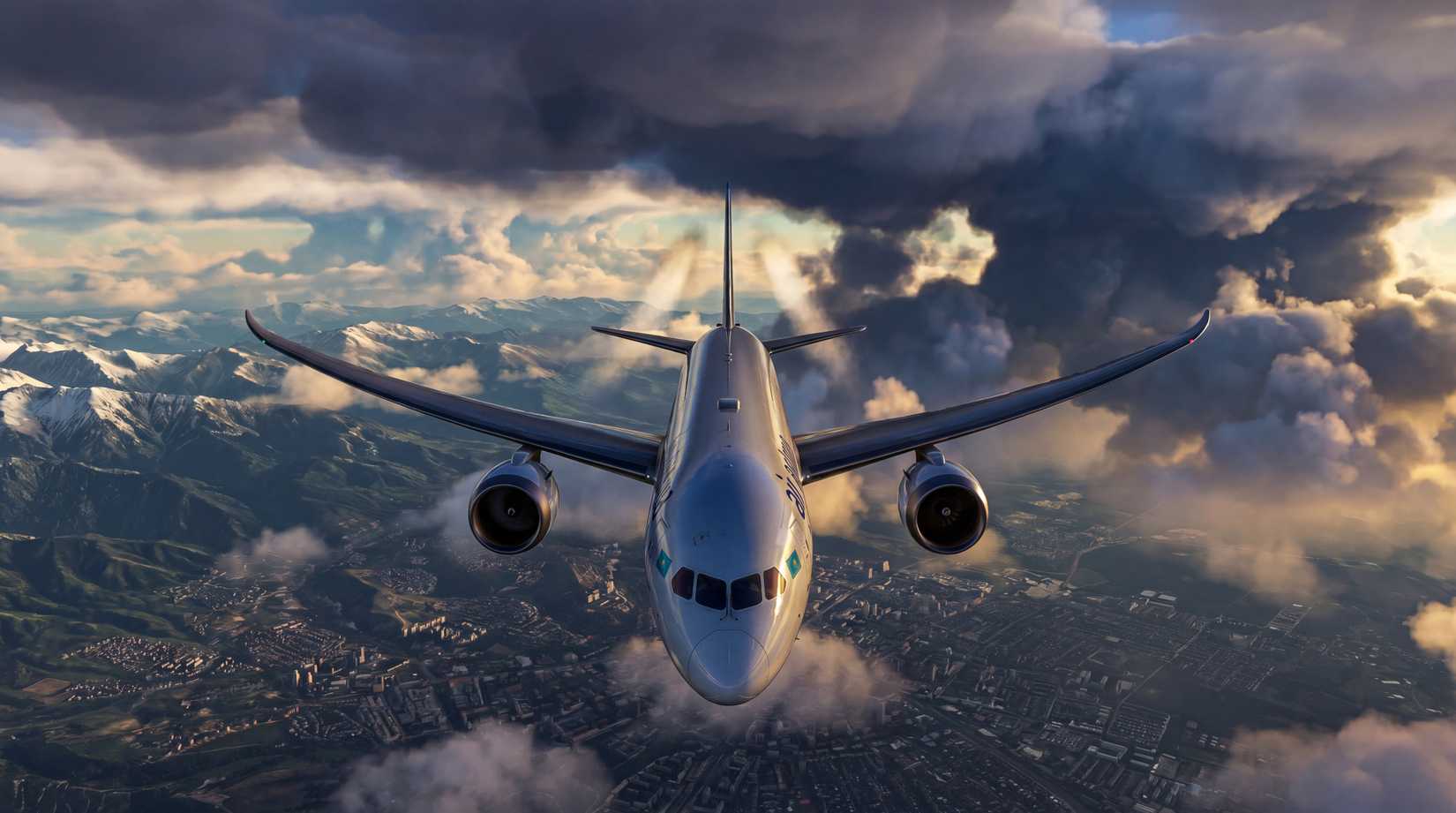 Air Astana 787 Rendering