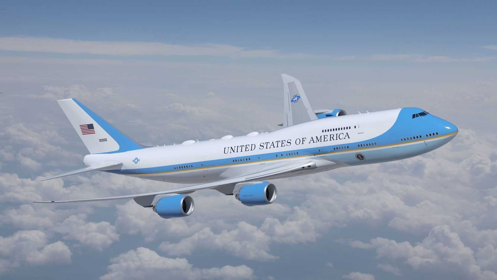 The Next Air Force One, VC-25B, a design that will closely resemble the livery of the current Air Force One, VC-25A.