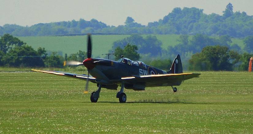 Spitfire Takeoff