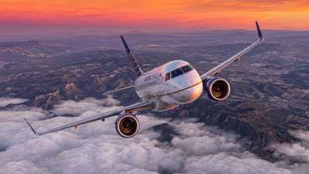 United Express E175 mock up