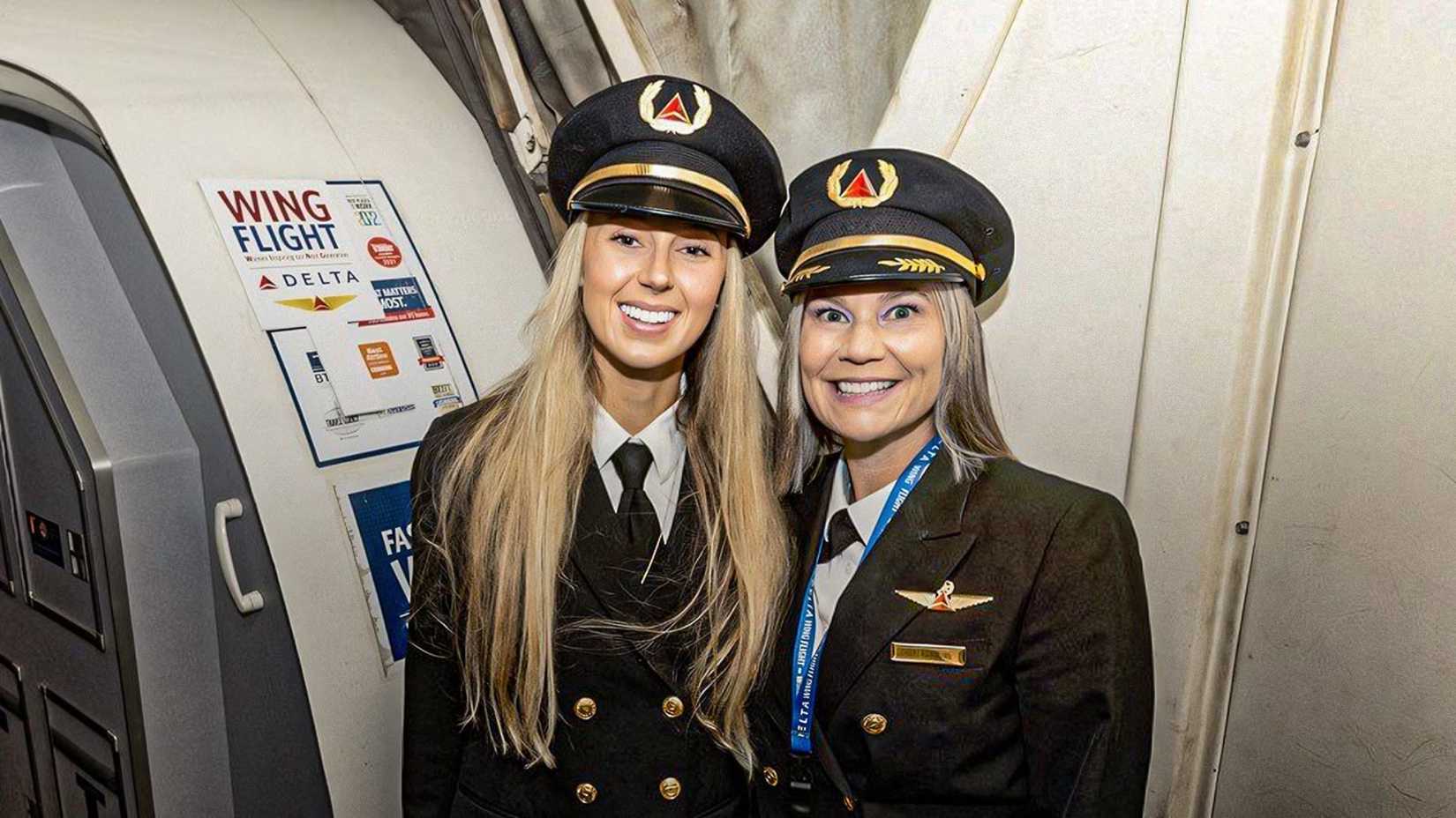 Delta Air Lines Pilots on Air Bridge