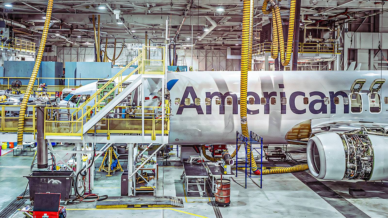 Why American Airlines Keeps Its Largest Maintenance Base 250 Miles From Its Fort Worth Hub