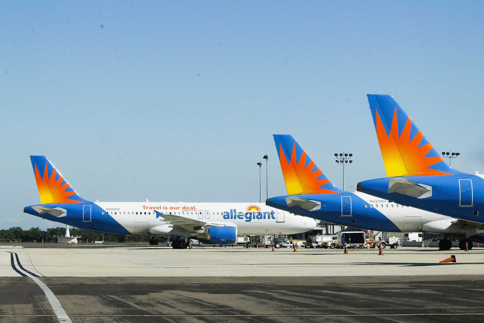 Allegiant Air Tails at St. Pete–Clearwater International Airport