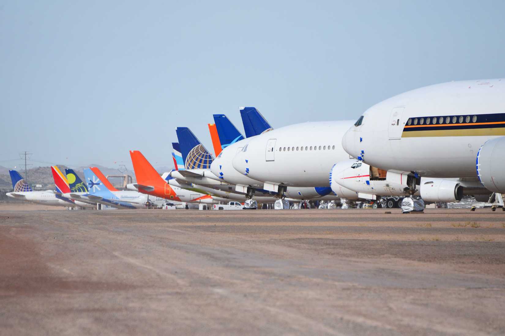 Aircraft Storage Boeing Airbus