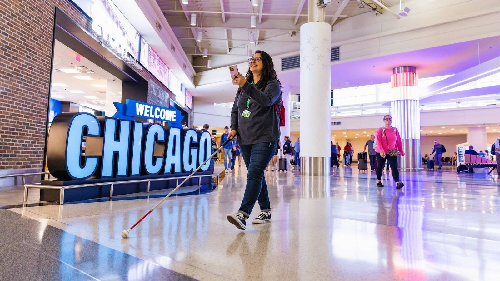 ‘I Will Pay Somebody’: How Airlines & Airports Are Abandoning Blind Travelers