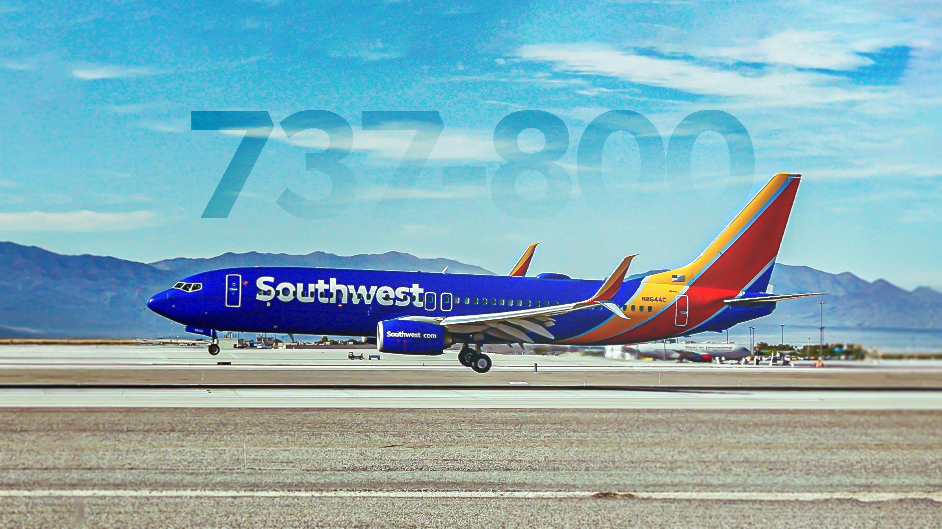 Southwest Airlines Boeing 737-800 Custom Thumbnail