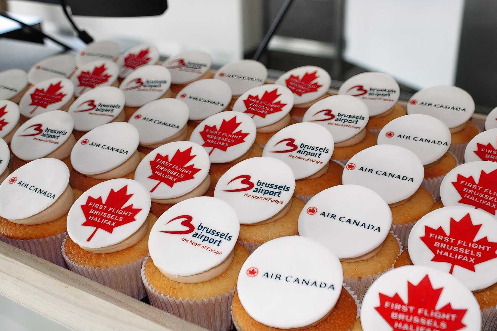 AC YHZ-BRU Cakes